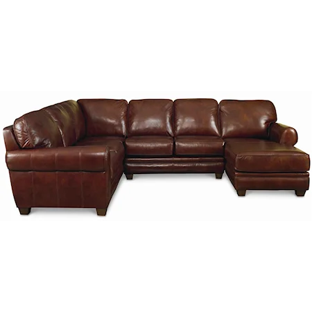 3 Piece Casual Sectional Sofa